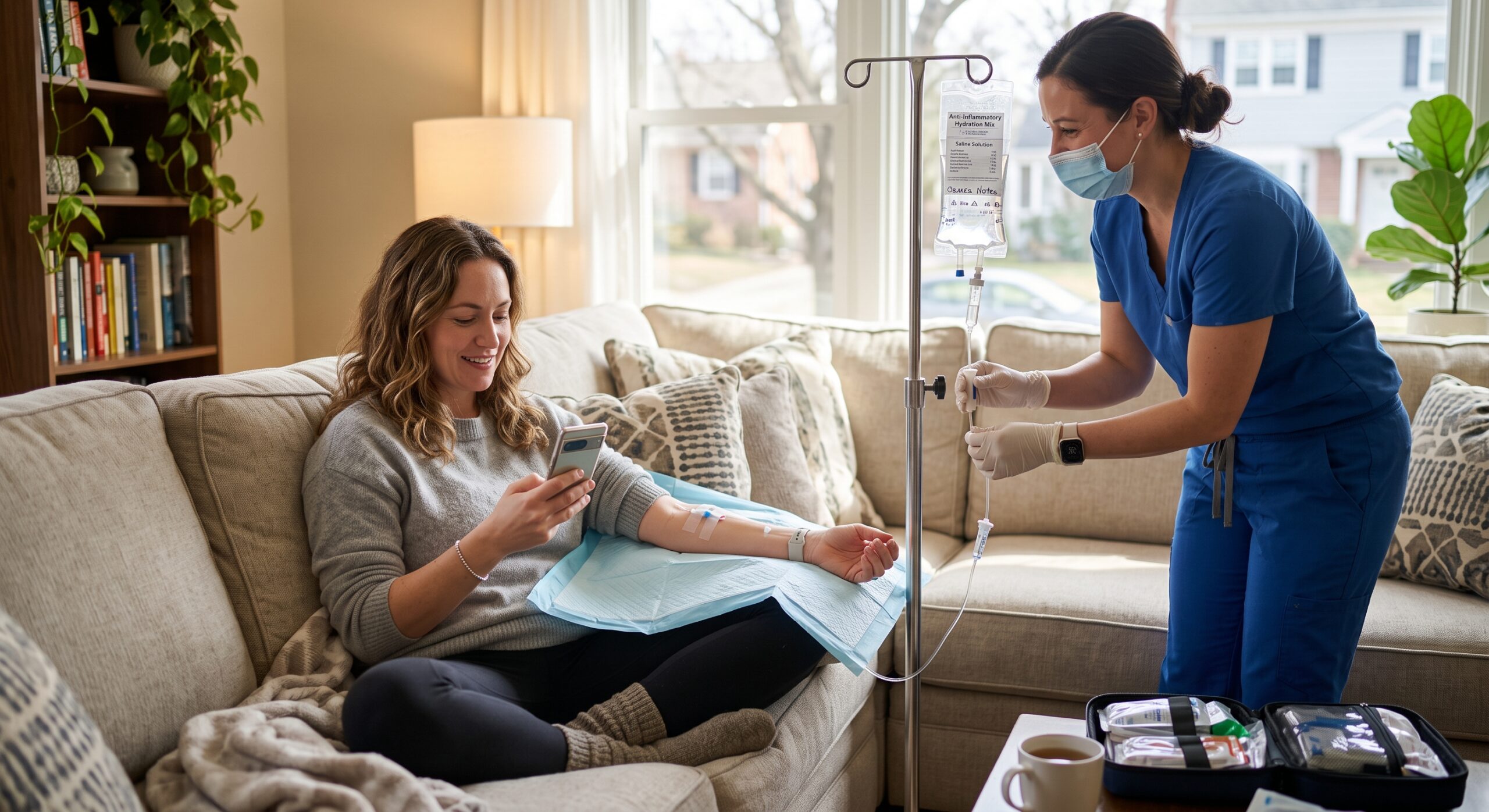 anti-inflammatory infusion IV therapy in Washington DC