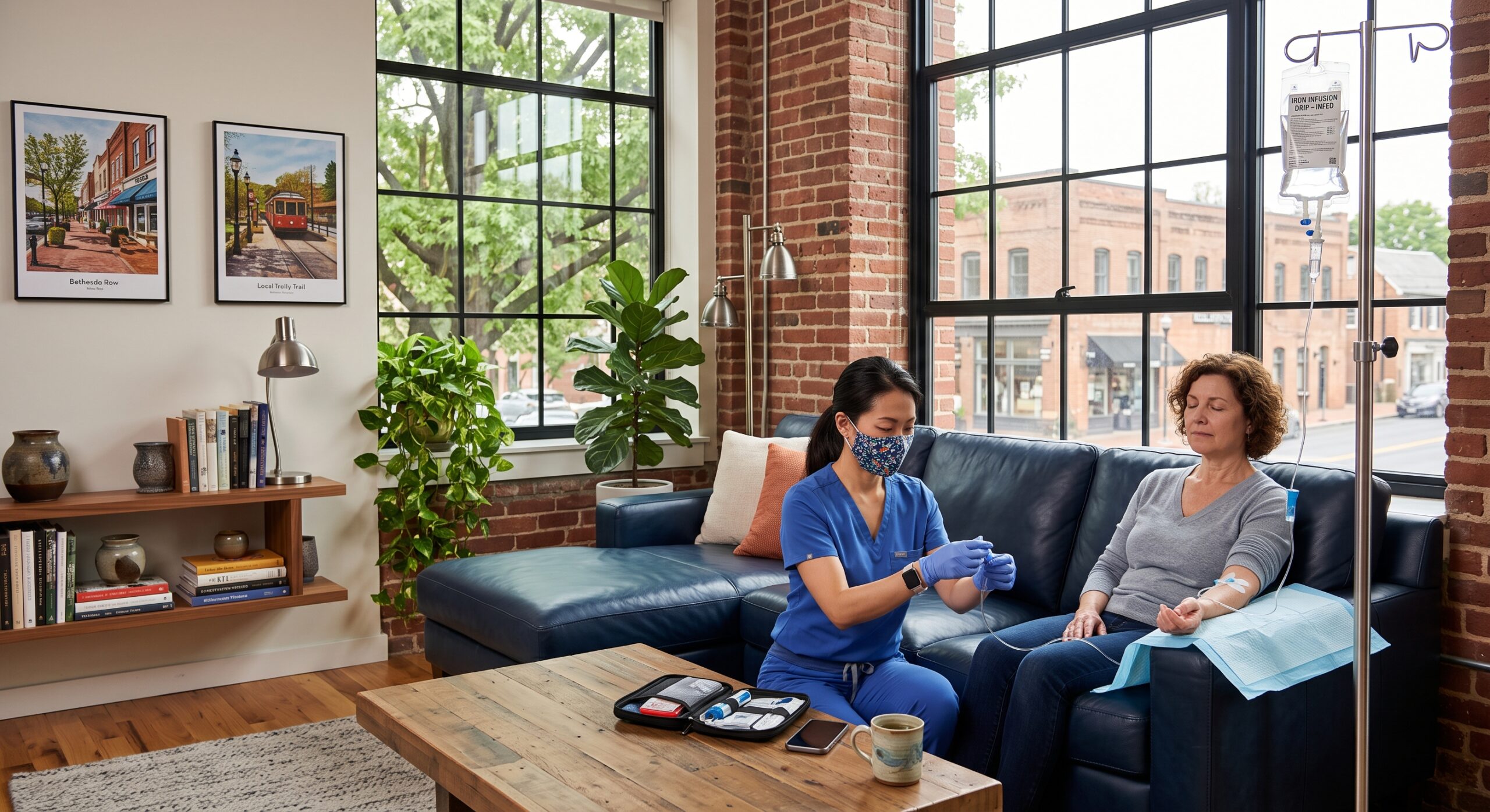 iron infusion IV therapy in Washington DC